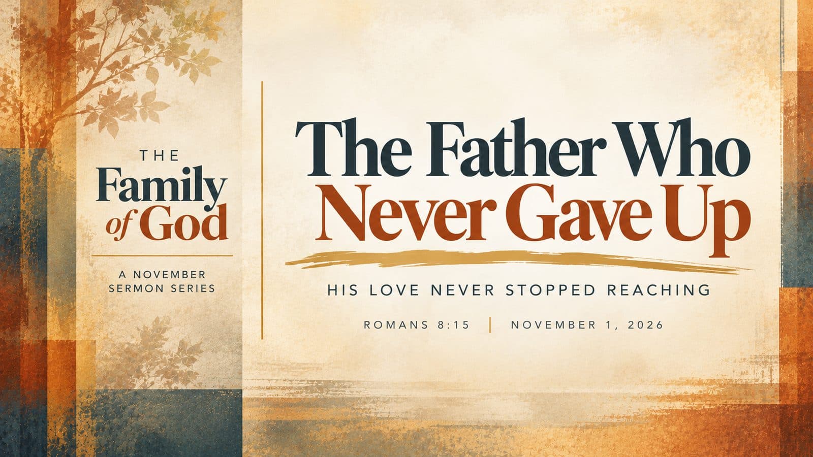 Artwork for “The Father Who Never Gave Up”